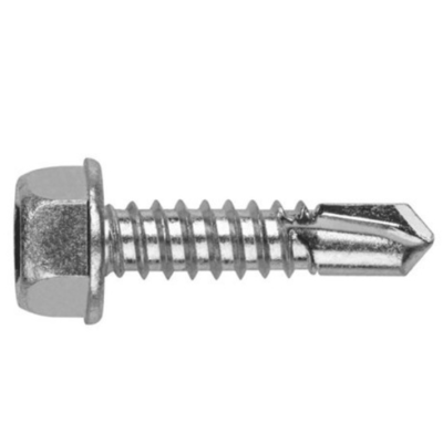 500 Tornillos Autotaladrantes De Cabeza Hexagonal