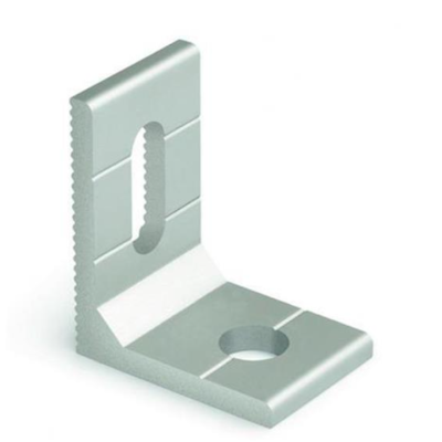 Pletinas en L De Aluminio Para Fijación Lateral