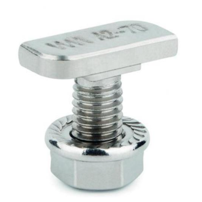 100 CONECTORES CRUZADO PARA FIJACION INFERIOR. INOXIDABLE A2 - M8. SE